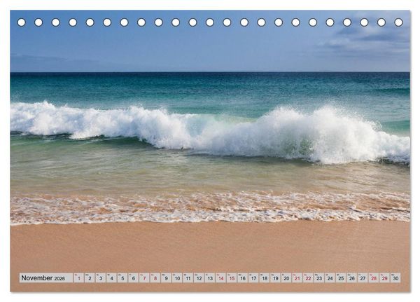 Produktbild: Sal - Strandperle der Kapverden (Tischkalender 2026 DIN A5 quer), CALVENDO Monatskalender