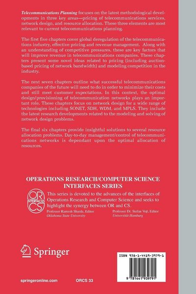 Produktbild: Telecommunications Planning