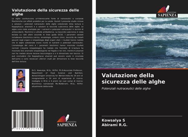Produktbild: Valutazione della sicurezza delle alghe