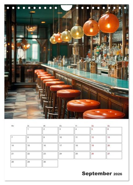 Produktbild: Bar- und Lounge-Atmosph&auml;re (Wandkalender 2026 DIN A4 hoch), CALVENDO Monatskalender