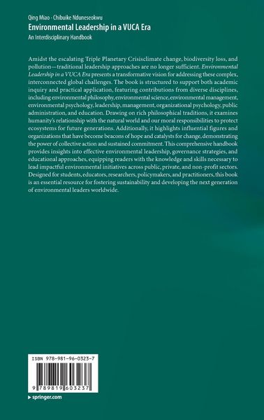 Produktbild: Environmental Leadership in a VUCA Era