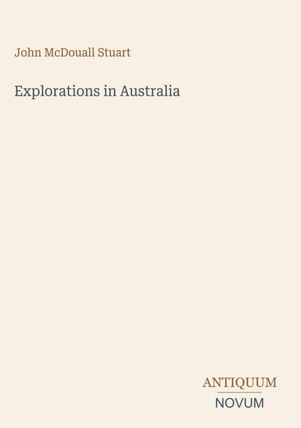 Produktbild: Explorations in Australia