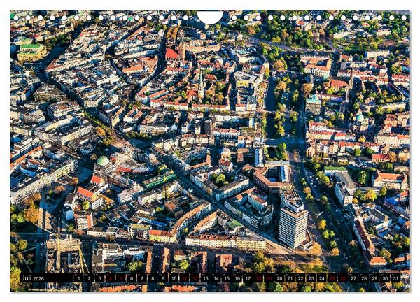 Produktbild: Hannover - Luftige Einblicke (Wandkalender 2026 DIN A4 quer), CALVENDO Monatskalender