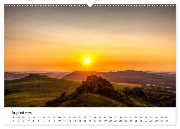 Produktbild: Wundersch&ouml;nes Nordhessen - Magische Momente (hochwertiger Premium Wandkalender 2026 DIN A2 quer), Kunstdruck in Hochglanz