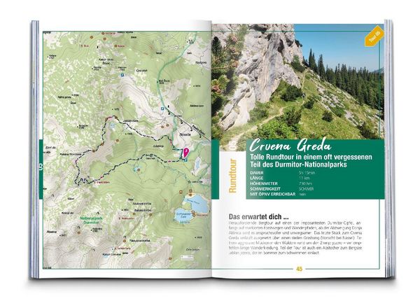 Produktbild: KOMPASS Endlich Wildnis - Montenegro