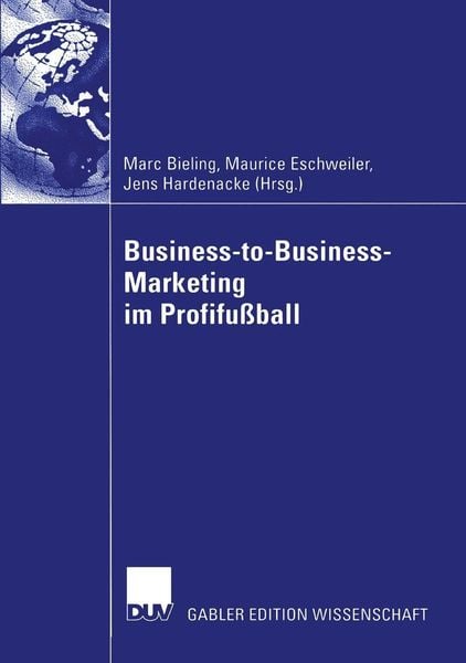 Produktbild: Business-to-Business-Marketing im Profifu&szlig;ball
