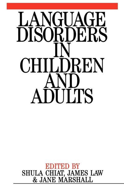 Produktbild: Language Disorders in Children