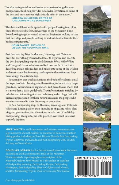 Produktbild: Best Backpacking Trips in Montana, Wyoming, and Colorado