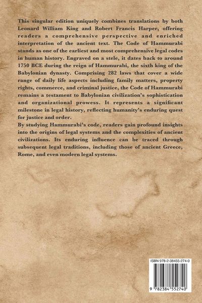 Produktbild: The Code of Hammurabi