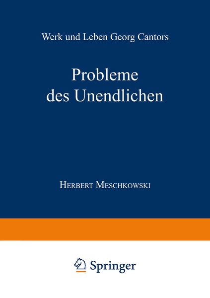 Produktbild: Probleme des Unendlichen