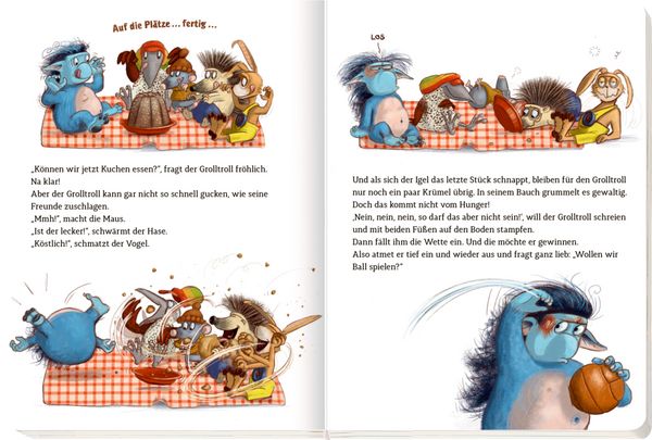 Produktbild: Der Grolltroll ... grollt heut nicht!? (Pappbilderbuch)