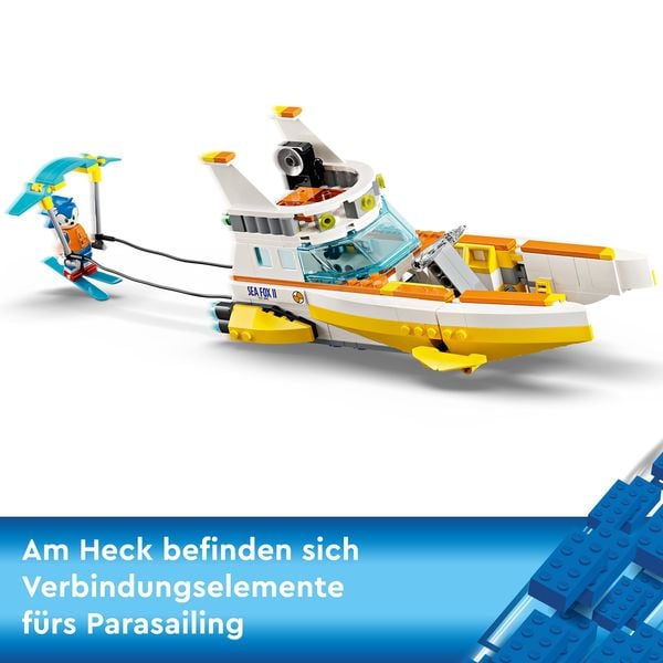 Produktbild: LEGO Sonic the Hedgehog Tails’ Abenteuerboot, Videospiel-Spielzeug 76997