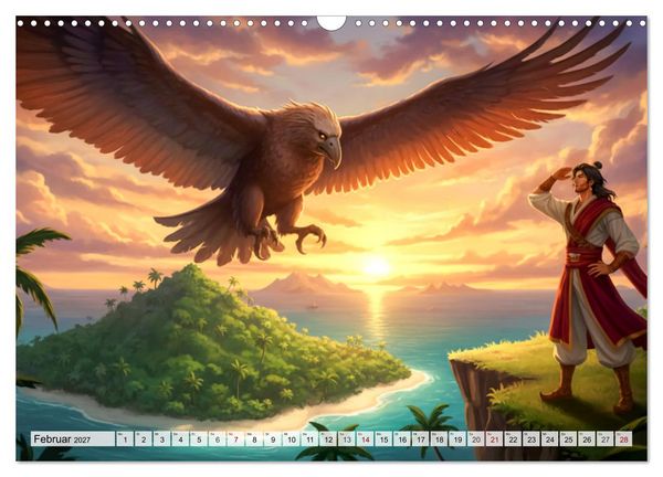 Produktbild: Sinbad &ndash; Reisen ins Unbekannte (Wandkalender 2027 DIN A3 quer), CALVENDO Monatskalender