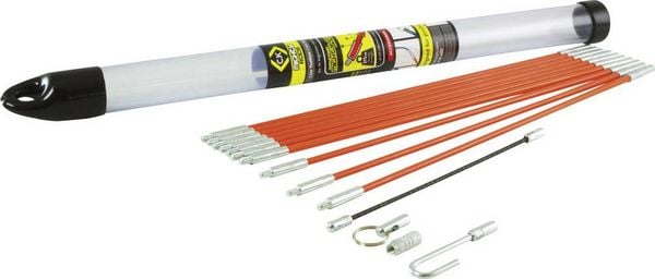 Produktbild: Kabel-Einziehstangensatz, 3,3 meter T5411 C.K 1St.