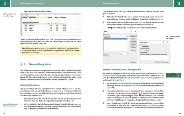 Produktbild: VBA mit Excel - Der leichte Einstieg: Vom ersten Makro zur eigenen Eingabemaske - F&uuml;r Excel 2010 bis 2021, 365