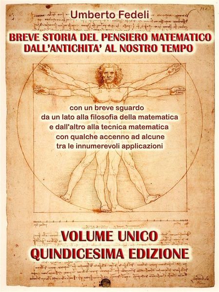 Produktbild: Breve storia del pensiero matematico dall'antichit&agrave; al nostro tempo