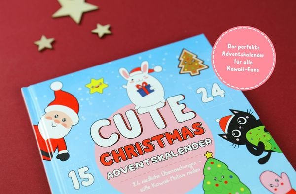 Produktbild: Mein Kawaii-Adventskalender-Buch: Cute Christmas