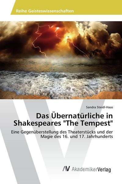 Produktbild: Das &Uuml;bernat&uuml;rliche in Shakespeares "The Tempest"