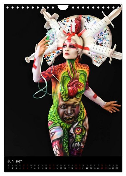 Produktbild: World Bodypainting Festival #21 (Wandkalender 2027 DIN A4 hoch), CALVENDO Monatskalender