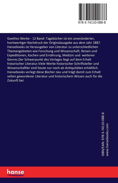 Produktbild: Goethes Werke