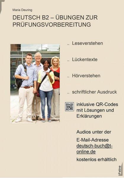 Produktbild: Deutsch B2 - &Uuml;bungen zur Pr&uuml;fungsvorbereitung