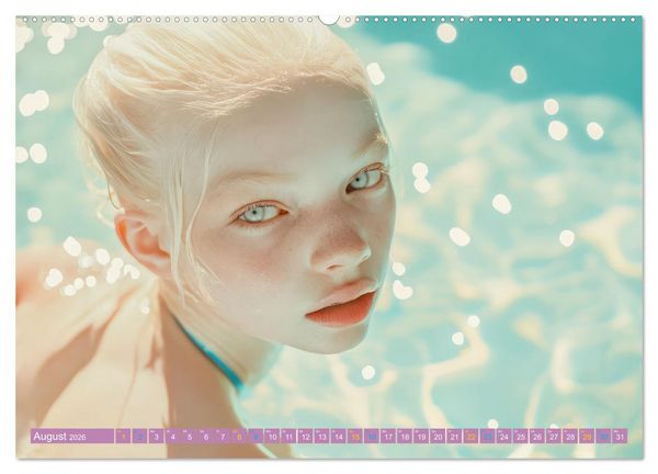 Produktbild: Albino Frauen - Kunstvolle Werke (hochwertiger Premium Wandkalender 2026 DIN A2 quer), Kunstdruck in Hochglanz