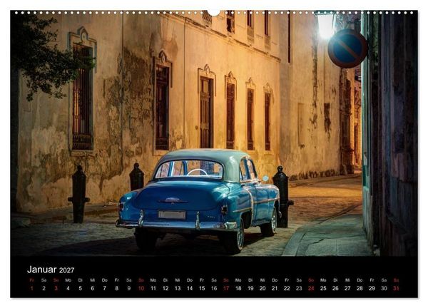 Produktbild: Havanna - Ansichten einer bemerkenswerten Stadt (hochwertiger Premium Wandkalender 2027 DIN A2 quer), Kunstdruck in Hochglanz