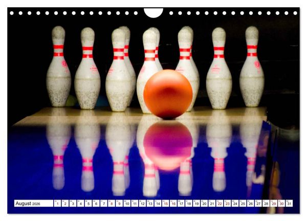 Produktbild: Indoor Aktivit&auml;ten. Billard, Darts und Bowling. Impressionen (Wandkalender 2026 DIN A4 quer), CALVENDO Monatskalender