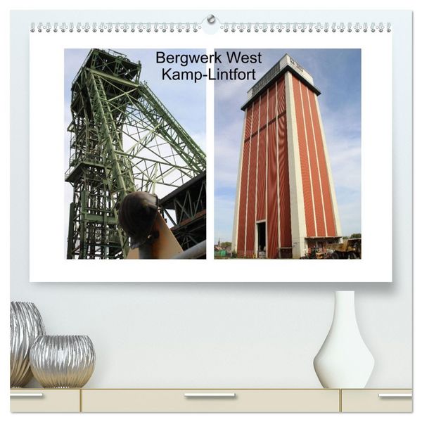 Produktbild: Bergwerk West Kamp-Lintfort (hochwertiger Premium Wandkalender 2026 DIN A2 quer), Kunstdruck in Hochglanz