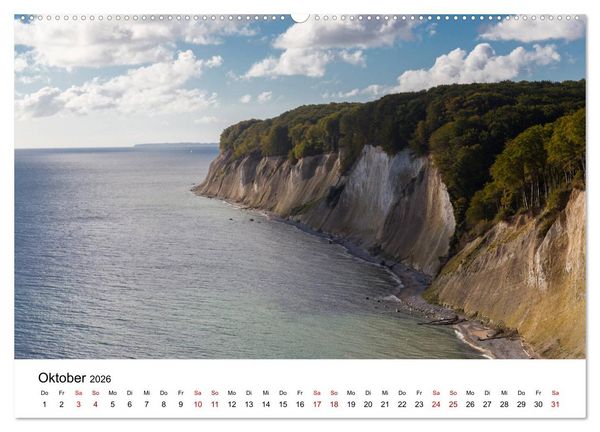 Produktbild: Traumhaftes R&uuml;gen (Wandkalender 2026 DIN A2 quer), CALVENDO Monatskalender