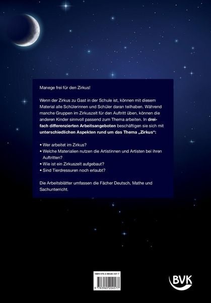 Produktbild: Projekt zur Zirkuswoche