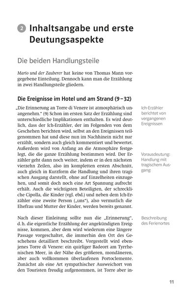 Produktbild: Lekt&uuml;rehilfen Thomas Mann, Mario und der Zauberer