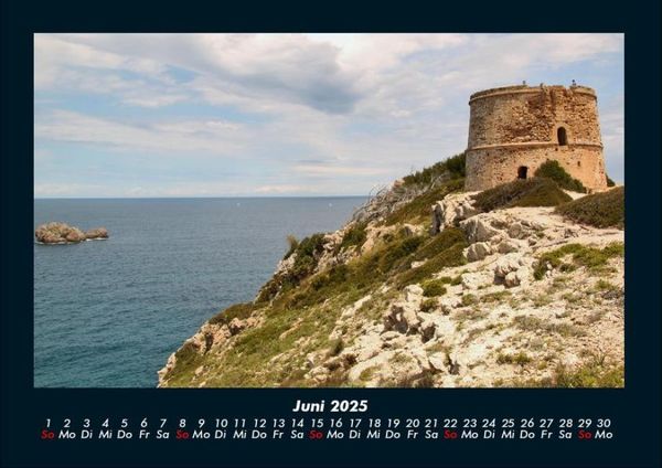 Produktbild: Landschaftskalender 2025 Fotokalender DIN A4