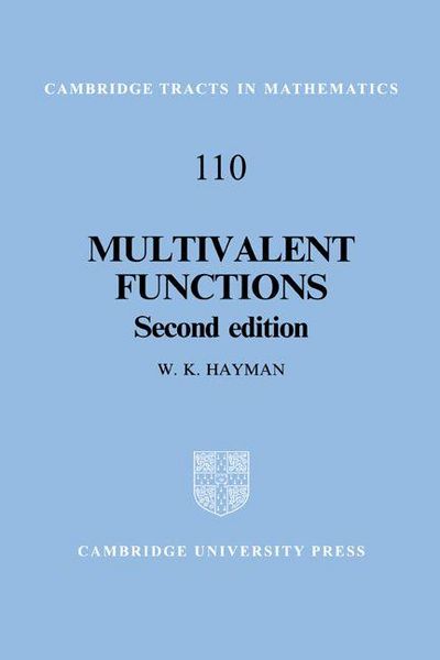 Produktbild: Multivalent Functions