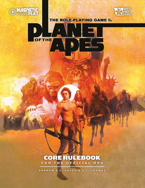 Produktbild: The Planet of the Apes RPG Core Rulebook