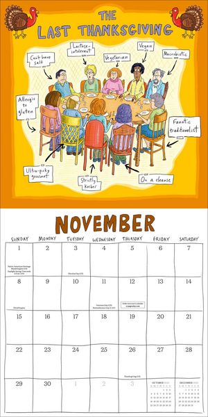 Produktbild: Roz Chast Wall Calendar 2026