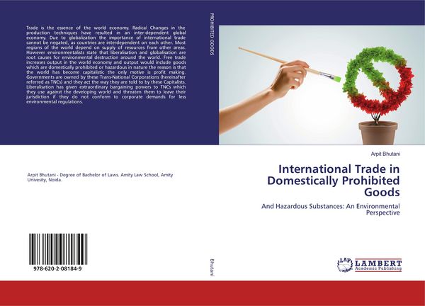 Produktbild: International Trade in Domestically Prohibited Goods