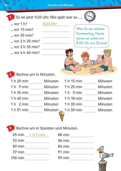 Produktbild: Die drei ??? Kids: Mein &Uuml;bungsheft Mathe 2. Klasse - Rechnen bis 100