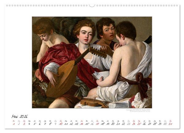 Produktbild: KlangFarben - Musik im Bild Kunstkalender (hochwertiger Premium Wandkalender 2026 DIN A2 quer), Kunstdruck in Hochglanz