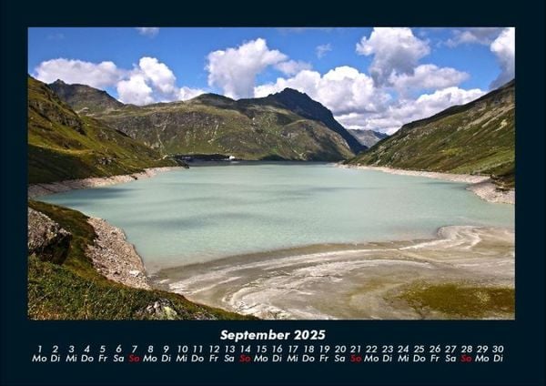 Produktbild: Berge 2025 Fotokalender DIN A4