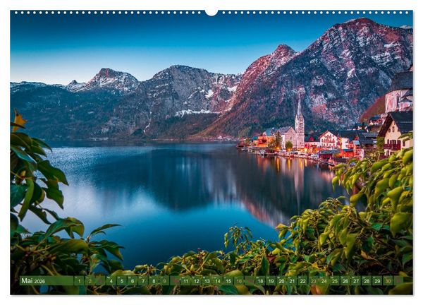 Produktbild: Malerische Alpen - Fesselnde Landschaften (hochwertiger Premium Wandkalender 2026 DIN A2 quer), Kunstdruck in Hochglanz
