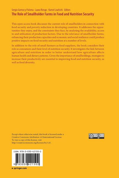 Produktbild: The Role of Smallholder Farms in Food and Nutrition Security