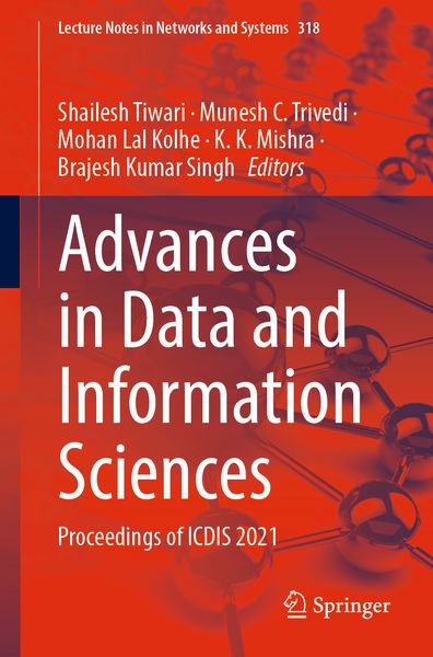 Produktbild: Advances in Data and Information Sciences
