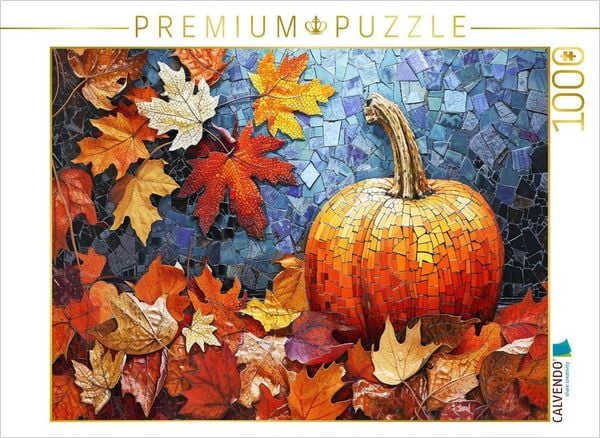 CALVENDO Puzzle Kürbiszeit | 1000 Teile Lege-Größe 64x48cm Foto-Puzzle für glückliche Stunden