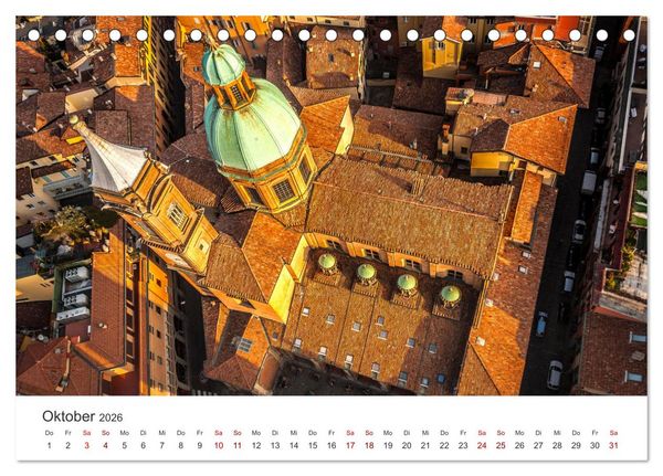 Produktbild: Bologna - Impressionen der wundersch&ouml;nen Universit&auml;tsstadt. (Tischkalender 2026 DIN A5 quer), CALVENDO Monatskalender