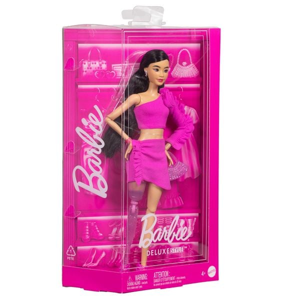 Produktbild: Barbie Deluxe Style Puppe - glitzernde Beinprothese
