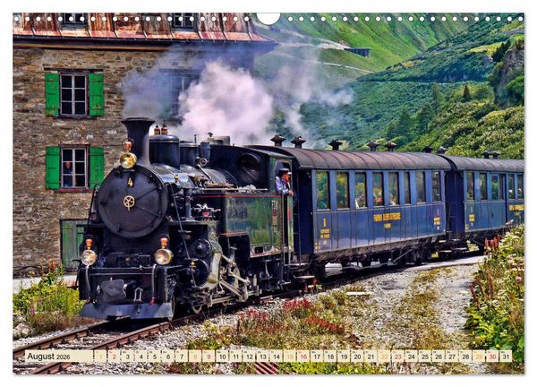 Produktbild: Auf der gro&szlig;en Tour durch die Schweiz, Etappe 1, Appenzell zum Genfer See (Wandkalender 2026 DIN A3 quer), CALVENDO Monatskalender