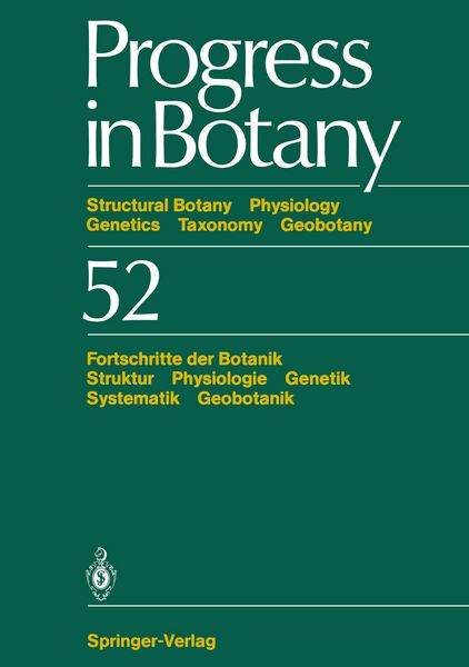 Produktbild: Progress in Botany