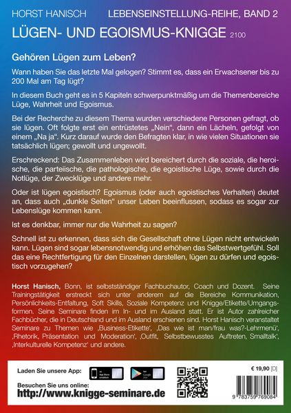 Produktbild: L&uuml;gen- und Egoismus-Knigge 2100