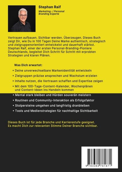Produktbild: DEINE 100-TAGE PERSONAL BRAND CHALLENGE